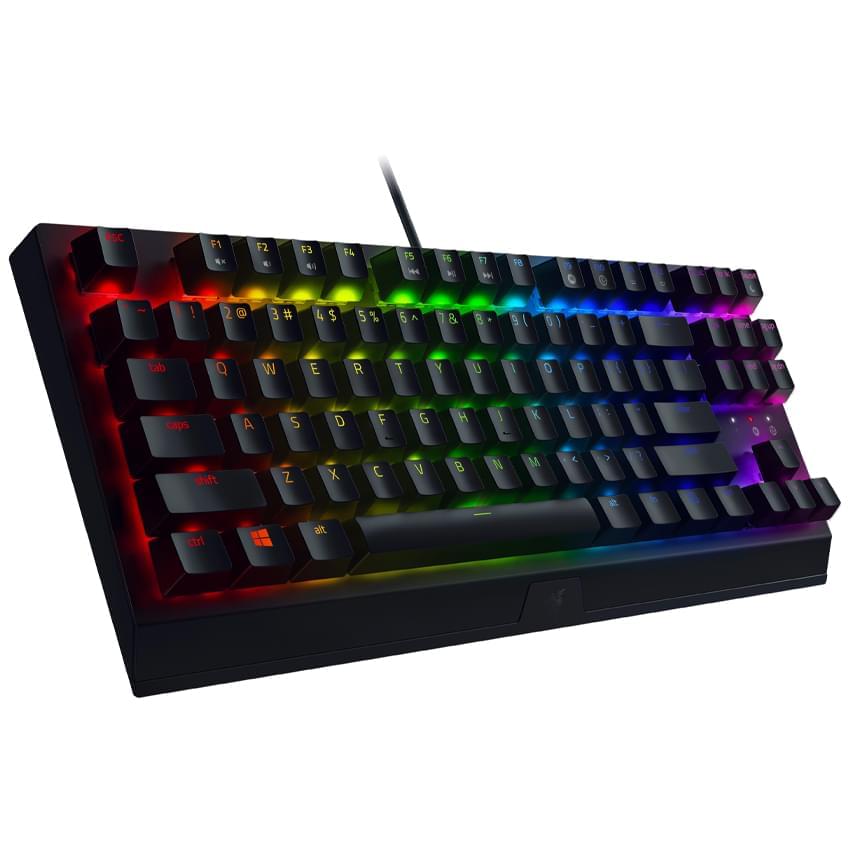 Teclado Mecanico Razer Blackwidow V3 Tkl Negro Rgb Switch Green